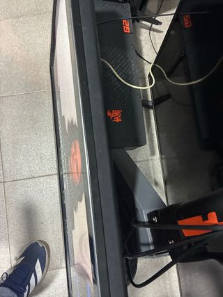 Televisión Panasonic Negra y Multicolor