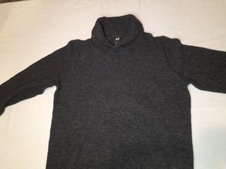 Jersey H&M Gris Lana Talla M