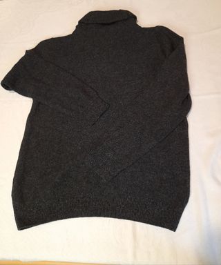 Jersey H&M Gris Lana Talla M