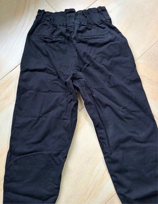 Pantalón cargo negro Bershka