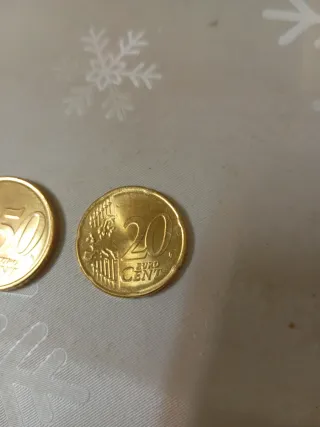 Moneda de 20 y 50 Stotinki Bulgaria 2006