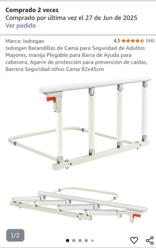 Barandilla de Cama Ixdregan Plegable