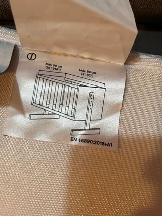 Colchón Minicuna Care Ultimate Mini (80x50x8cm).