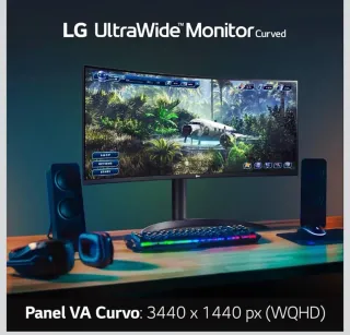 Monitor LG Ultrawide 34 Curvo Gamer