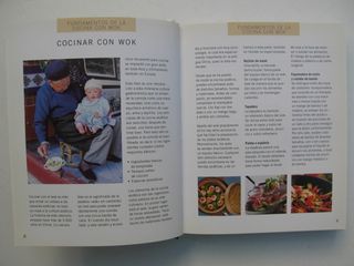 Libro recetas al  Wok cocina Asiatica