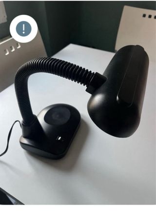 Flexo de escritorio negro