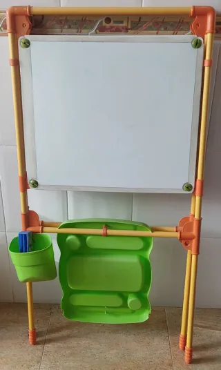 Pizarra infantil doble cara