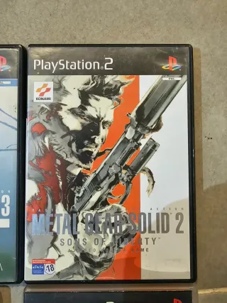 Lote 3 Juegos Metal Gear Solid PS2