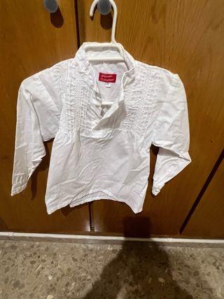Camisa fallero blanca