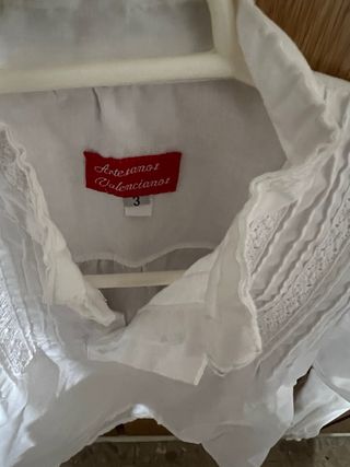 Camisa fallero blanca