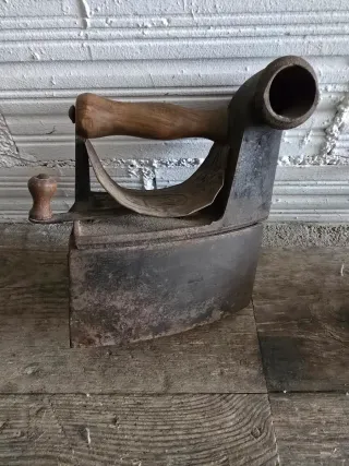 Planchas antiguas de carbón