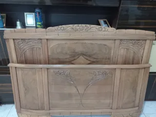 Cama Matrimonio Madera 135cm