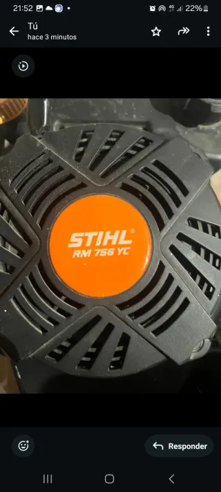 Cortacésped STIHL RM 756 YC