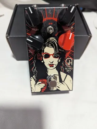 Pedal Boutique Delay Retro Sky Greenhouse