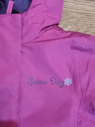 Chaqueta de nieve Crivit rosa
