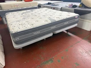 Colchón Flex Nube 180x190 + Base Tapizada