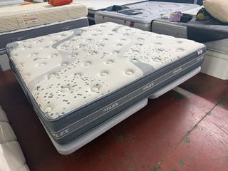 Colchón Flex Nube 180x190 + Base Tapizada