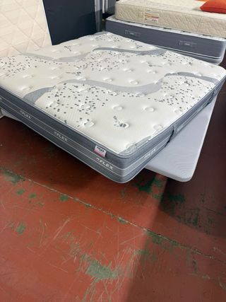 Colchón Flex Nube 180x190 + Base Tapizada