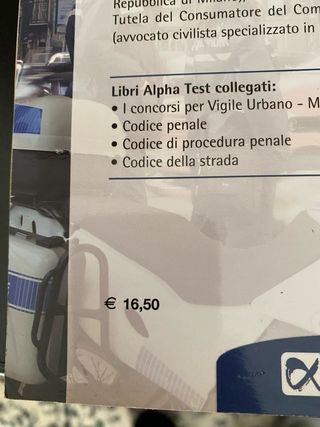 Manuale/Test preparazione concorso vigile urbano