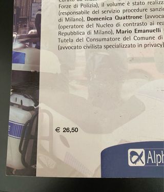 Manuale/Test preparazione concorso vigile urbano