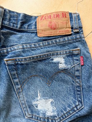Vaqueros ZOLDER desgastados