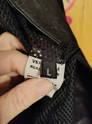 Giacca vera pelle con borchie