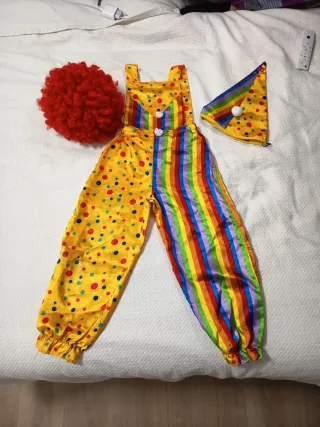 Disfraz Payaso Niñ@Talla 4-6