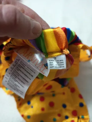 Disfraz Payaso Niñ@Talla 4-6