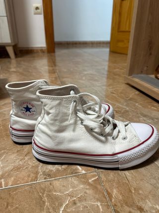Converse Blancas Mujer Talla 36