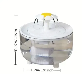 Fuente de agua para gatos