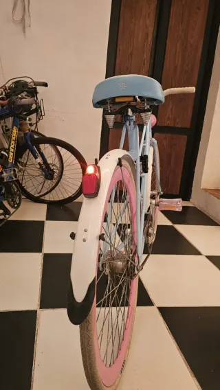 Bicicleta para mujer Azul y Rosa