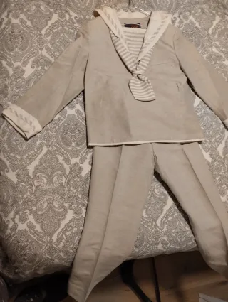 Traje de Comunión Niño Beige