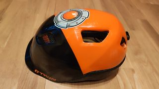 Casco bici infantil naranja