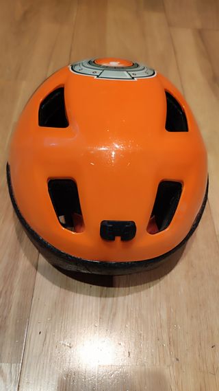 Casco bici infantil naranja