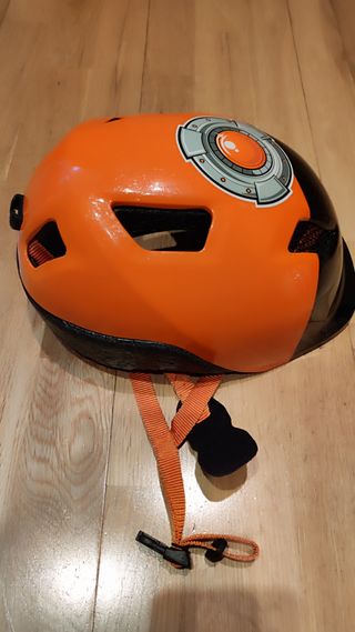 Casco bici infantil naranja