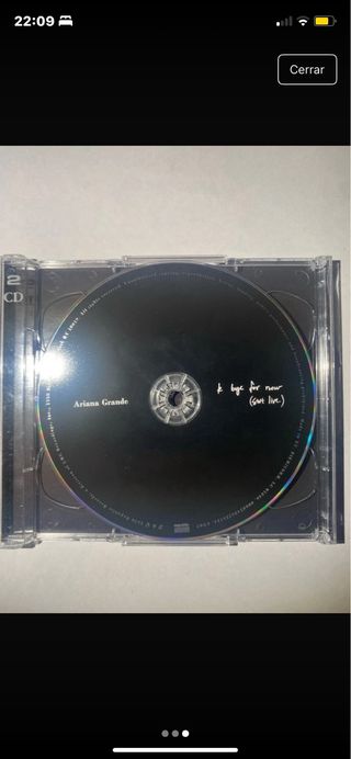 Ariana Grande CD k bye for now