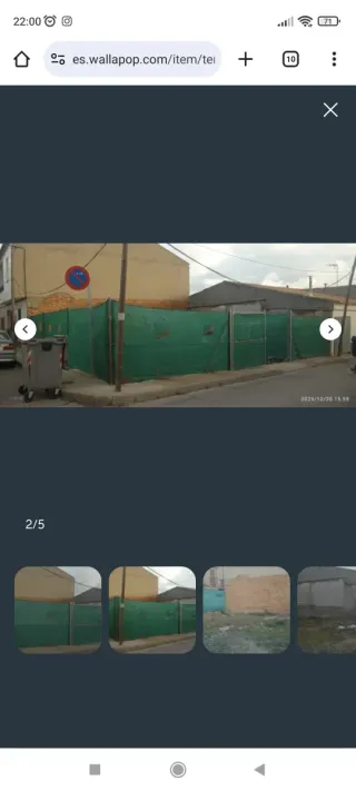 Terreno ideal para construcción o almacenamiento