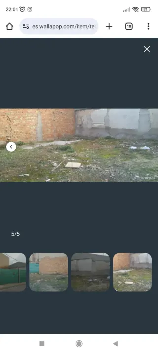 Terreno ideal para construcción o almacenamiento