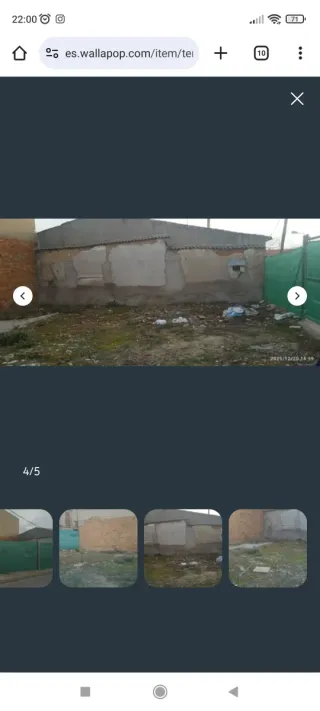 Terreno ideal para construcción o almacenamiento