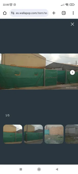 Terreno ideal para construcción o almacenamiento