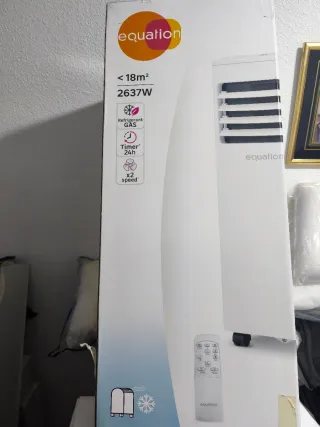 Aire Acondicionado Portátil Equation Blanco