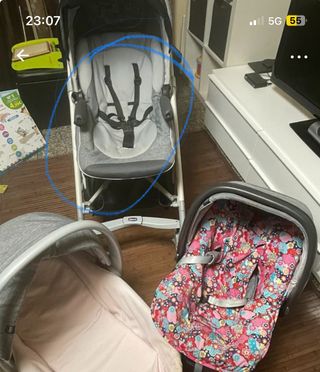 Trío Cochecito Bebé Chico