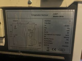 Congelatore Kunft a 4 cassetti