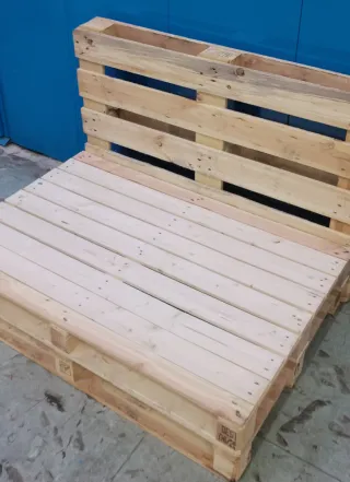 SOFA DE PALET EUROPEO  MEDIDA 120x80 cm