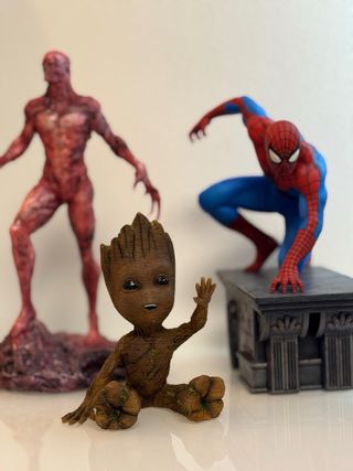 Pack Figuras 3D: Spiderman, Groot, Vecna