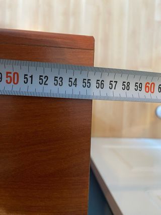 Cómoda de madera 5 cajones