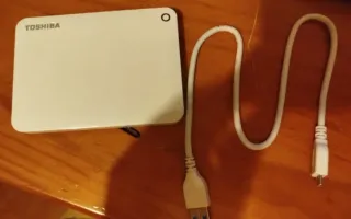 Disco Duro Externo Toshiba 1TB. Sólo envíos.