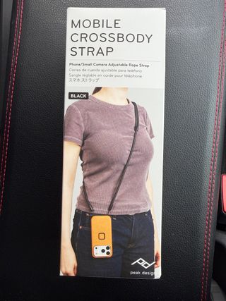 Correa Peak Design Mobile Crossbody Negra