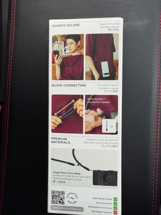 Correa Peak Design Mobile Crossbody Negra