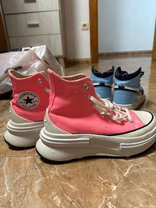Converse rosas plataforma